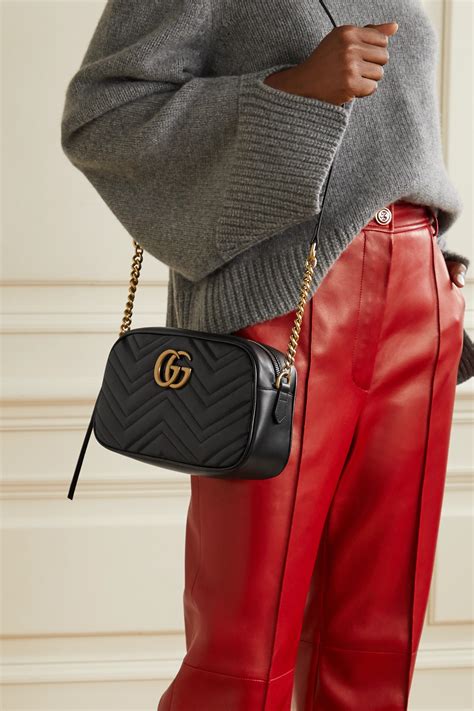 gucci marmont belt bag size|gucci marmont small shoulder bag.